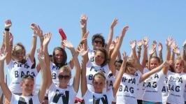 Una iniziativa promozionale della scorsa estate sulla spiaggia