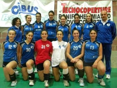 La formazione under 16 Blu della Pallavolo Monsummano 