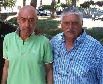 Marco Neri con Bruno Bartolozzi 