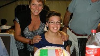 La festa per Cristina dopo l’argento ai mondiali