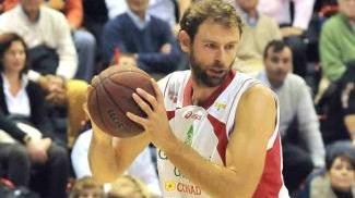 Gek Galanda in azione con la maglia della Giorgio Tesi