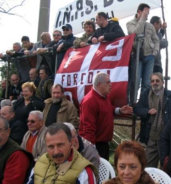 Il tifo amaranto al Brunner    