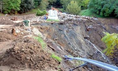 Frane e crolli hanno flagellato Mulazzo prima e dopo lalluvione di ottobre 