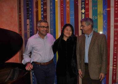 La magìa del concerto di Jin Ju nel reparto di oncologia
