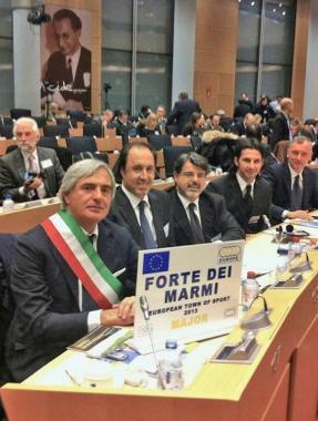 Il sindaco Buratti al Parlamento europeo 