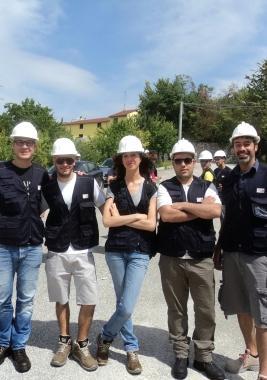 Il gruppo dei giovani in Abruzzo 