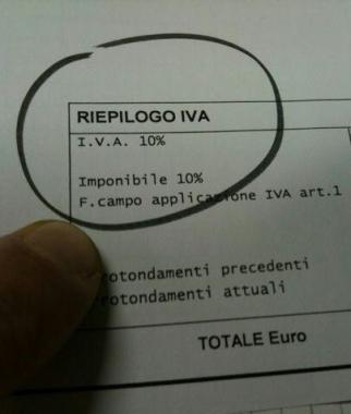 Una bolletta dei rifiuti 