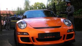 La Porsche sequestrata a Venturi