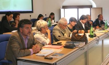 La giunta schierata durante un consiglio comunale Lassessore Simoncini dellIdv al momento &egrave; sospeso dallincarico per la crisi che si &egrave; aperta mercoled&igrave; 