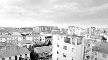 Panoramica di case a Cecina