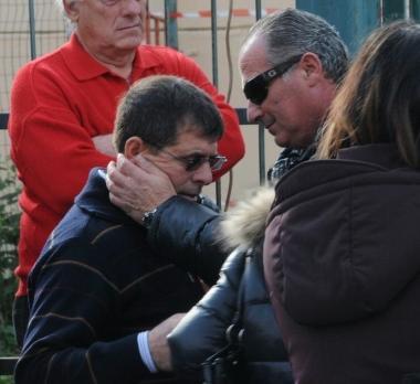 <b>LABBRACCIO.</b> Degli amici al padre di Massimiliano 