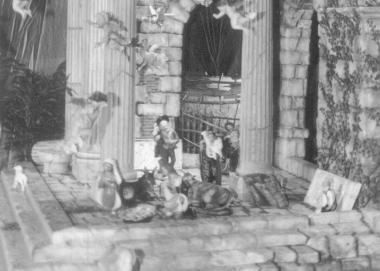 Unimmagine di un presepe calcesano 