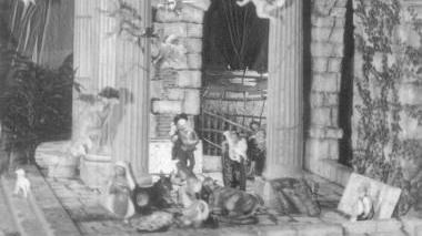 Un’immagine di un presepe calcesano