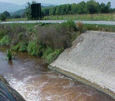 Un tratto del Canale Nuovo 