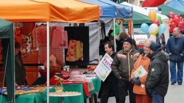 Alcuni stand delle associazioni