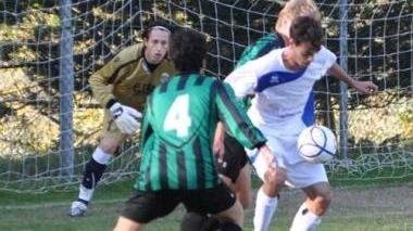 Un momento della partita tra Guardistallo Montescudaio e Staggia