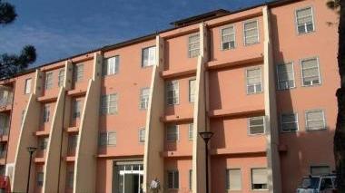 L’esterno dell’ospedale San Francesco a Barga