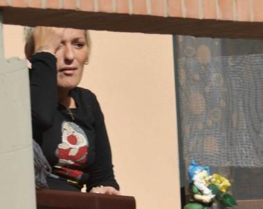 La nuova fidanzata di Omar fotografata a Ponticelli 