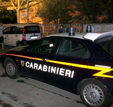 <b>LITE.</b> Una volante dei carabinieri 