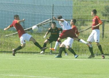 <b>IN ATTACCO. </b>Gli Allievi nazionali in azione 