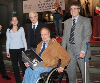Silvano Biagi e, a destra, Massimo Porciani 