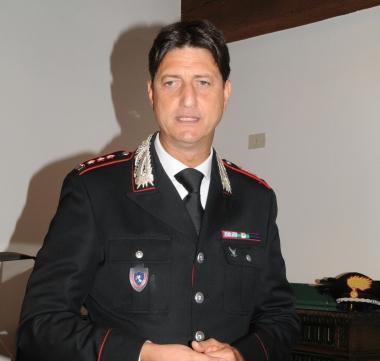Il comandante dei carabinieri Francesco Fedele 
