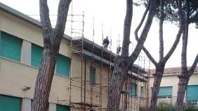 I lavori all’asilo