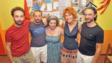 Un gruppo di volontari del Pozzo di Giacobbe
