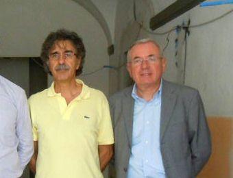 Da sinistra lassessore Paolo Roberto Lattari e il vicesindaco Mario Tuci       