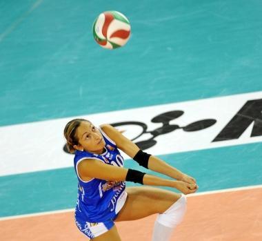 Alessia Lanzini in ricezione  