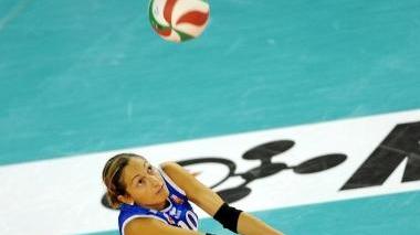 Alessia Lanzini in ricezione