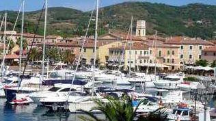 L’approdo turistico a Porto Azzurro