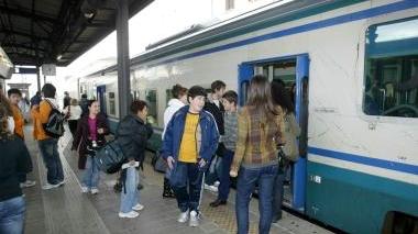 Pendolari alla stazione di Empoli