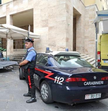 Un pattuglia dei carabinieri 