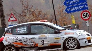 La Renault Clio R3 portata in gara da Gabriele Tognozzi e Serena Martinelli