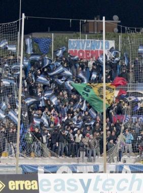 Uno scorcio della curva Nord 