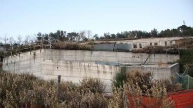 Il cantiere per le case alla Baccanella