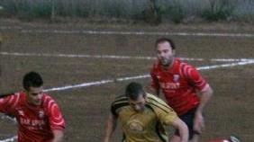 Un momento della partita