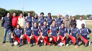 <b>INSEGUITRICE.</b> La formazione del Gbp Allestimenti