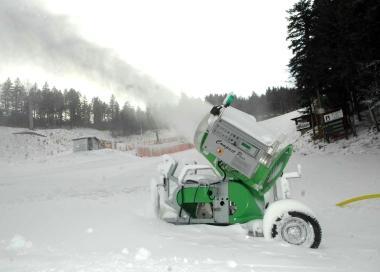 I cannoni sparaneve del monte Gomito non possono ancora sparare Sotto Andrea Formento 