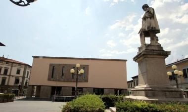 Piazza Montanelli a Fucecchio