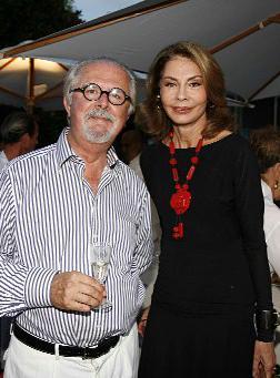 Botero con la moglie Sophia Varzi