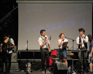 Cecco &amp; Cipo sul palco del contest Suoni nella notte di Cerreto 