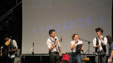 Cecco & Cipo sul palco del contest Suoni nella notte di Cerreto