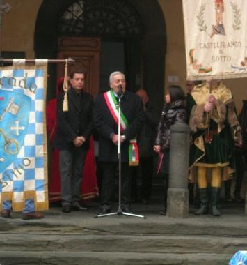 Il giuramento avvenuto lo scorso anno  