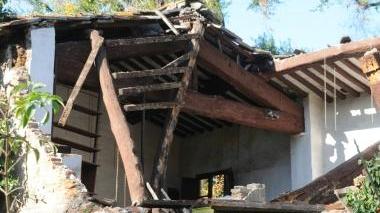 La Casa del boia con il tetto crollato