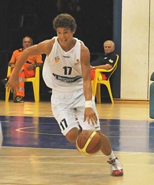 Andrea Portannese &egrave; stato tra i migliori in campo per i rossobl&ugrave; 