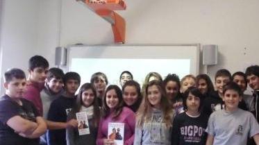 <b>GLI ALUNNI </b>della classe terza A della scuola media di Albinia
