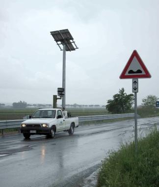 Lautovelox sulla Bientinese che ha collezionato 23mila multe in 15 mesi  