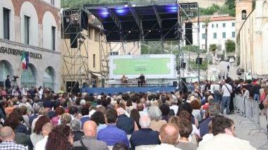 Un momento della manifestazione Anteprime Mondadori
